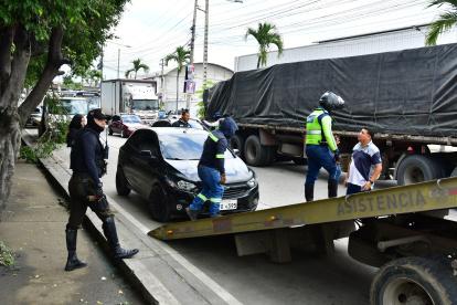 Este 12 de febrero también se realizaron algunos operativos en Guayaquil
