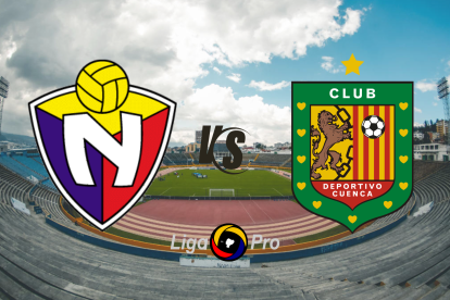 El Nacional recibe al Deportivo Cuenca por la primera fecha de la LigaPro 2025.