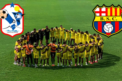 Barcelona SC  vs Manta en el Jocay en el arranque del 2025, el año del Centenario