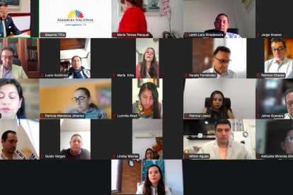 Viviana Veloz convocó a la sesión virtual del Pleno de la Asamblea, para analizar la concesión del campo Sacha.