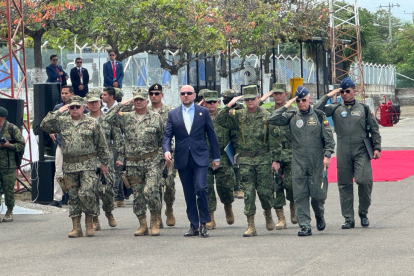 Giancarlo Loffredo, ministro de Defensa.