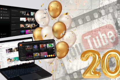 YouTube cumple 20 años desde su lanzamiento.