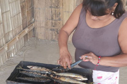 Comunidad. Los habitantes de Atahualpa tienen una dieta diaria de pescado oleoso sin que afecte su metabolismo.