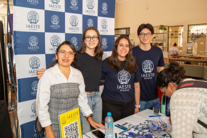 Estudio. La Universidad San Francisco de Quito desarrolló su semana de internacionalización donde estudiantes compartieron sus experiencias en el extranjero.