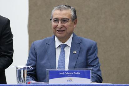 El vocal del CNE José Cabrera se refirió al planteamiento del Ministerio de Gobierno.