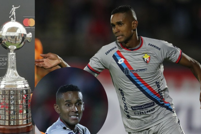 Fidel Martínez uno de los ecuatorianos más goleadores en la Copa Libertadores.