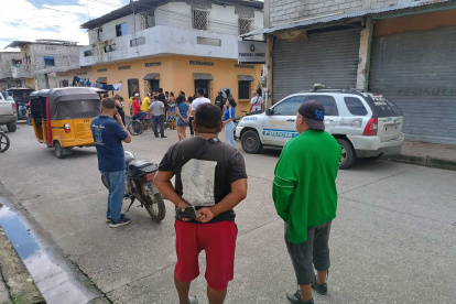 Moradores están consternados en el cantón Daule.