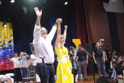 Dato. El binomio Kronfle- Passailaigue fue la apuesta del PSC para 2025.