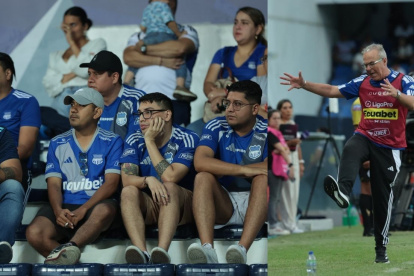 El enojo de la hinchada de Emelec y de Jorge Célico.
