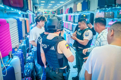 Hecho. Elementos de la Policía Nacional realizaron la aprehensión.