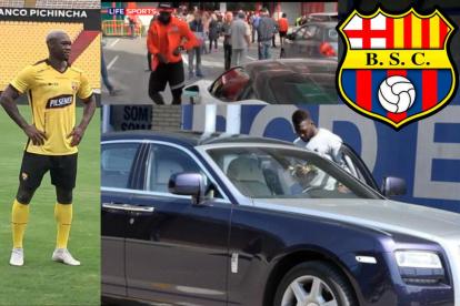 Felipe Caicedo y sus carros de lujo.