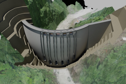 Imagen referencial del proyecto hidroeléctrico Cardenillo.