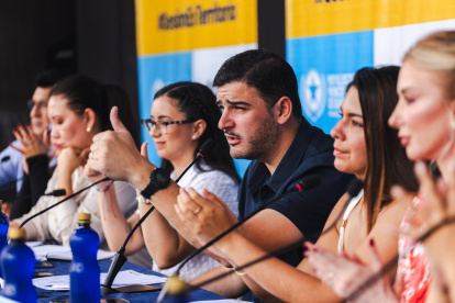 El alcalde de Guayaquil, Aquiles Álvarez Herniques.