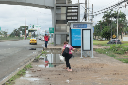 Los ciudadanos tienen problemas para caminar por este punto.