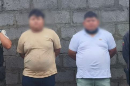 Hecho. Uno de los detenidos tiene antecedentes penales.