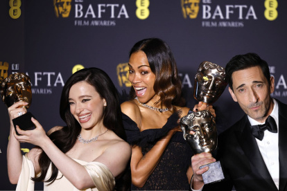 Anora, Emilia Pérez y The Brutalist son las películas ganadoras.