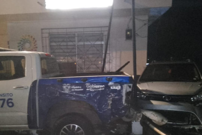 El choque se registró en las primeras horas de este martes 18 de febrero