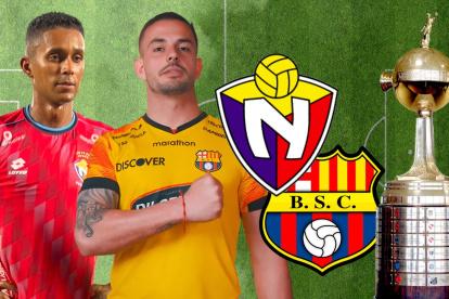 Barcelona SC y El Nacional disputan la clasificación a la fase de los grupos de la Copa Libertadores 2025.