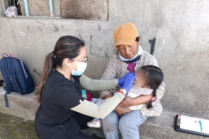 Hasta el momento existe una cobertura del 40% de vacunación en niños.