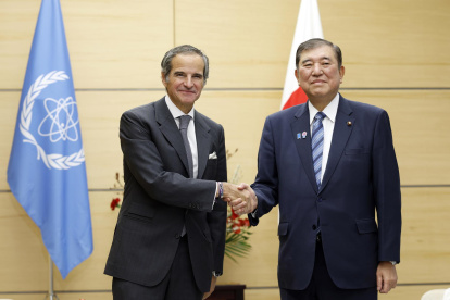 El director general del Organismo Internacional de la Energía Atómica (OIEA), Rafael Grossi.