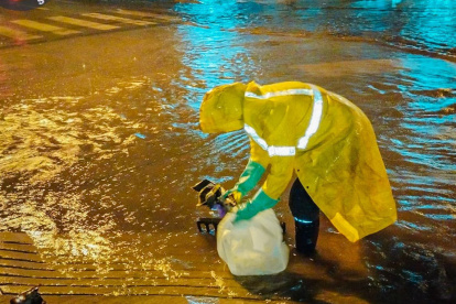 La noche del pasado 20 de febrero, 16 sectores fueron afectados por las lluvias. Un niño perdió la vida al ser arrastrado por la corriente.