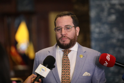 El secretario de la Asamblea Alejandro Muñoz se pronunció este 21 de febrero de 2025.