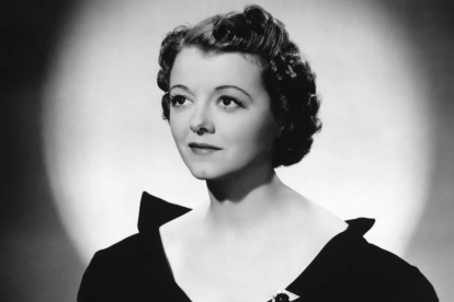 La actriz Janet Gaynor en una foto de archivo.