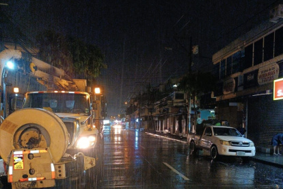 Las lluvias en Guayaquil se han intensificado en los últimos días.