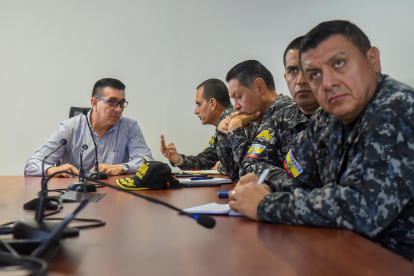 Buenaño fue reemplazado por el viceministro de Seguridad, John Reimberg.