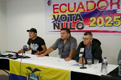 La Coordinadora Nacional del Voto Nulo apareció de cara a la segunda vuelta.