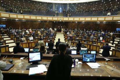 El Pleno de la Asamblea Nacional se compone de 137 legisladores.