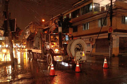 Las zonas del norte quedaron especialmente afectadas.