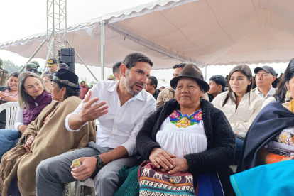 Juan Carlos Paladines participó en un evento con el presidente Daniel Noboa.