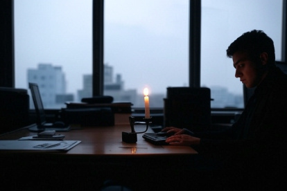 En zonas del norte de la ciudad se registraron cortes de energía alrededor de las 13:00.