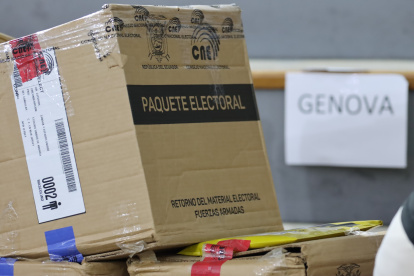 Los últimos paquetes con inconsistencias que llegaron venían de Génova.