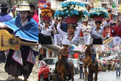 Así celebran el Carnaval en estas tres ciudades de la Sierra ecuatoriana.