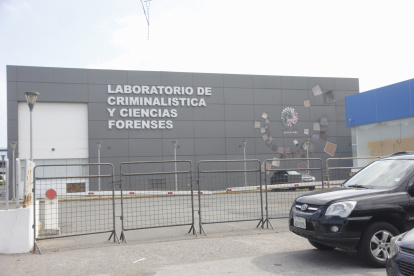 El Laboratorio de Criminalística y Ciencias Forenses en Guayaquil.