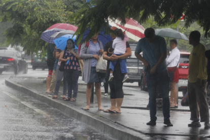 Lluvias en el país.