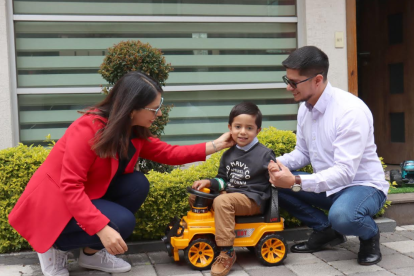 Gabriel, según sus padres, Luis y Verónica, fue un niño buscado más de cuatro años, antes del confinamiento por la COVID-19.