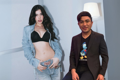 Kenia Os y Gabo Cuevas.