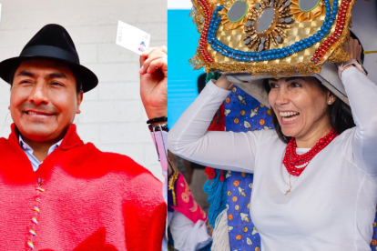 Leonidas Iza ha expresado su apoyo a Luisa González, al tratar de diferenciarla de Rafael Correa.