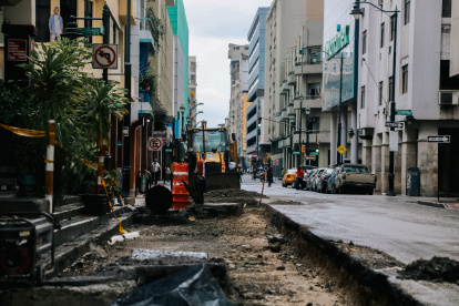 El Municipio inició la intervención de varias calles que formarán parte de la red de la Troncal 4.