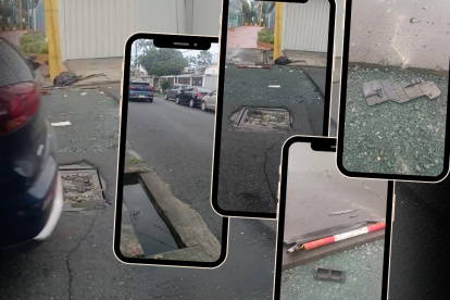 Situación. Los vecinos esperan una solución.