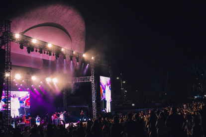 Concha acústica del parque Samanes.
