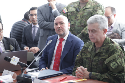 El ministro de Defensa, Gian Carlo Loffredo,