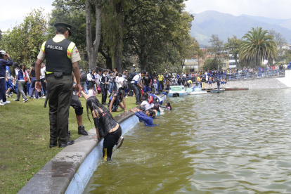 Las lagunas de los parques Alameda (centro) y Carolina (norte) permanecerán
cerrados desde este jueves, 27 de febrero