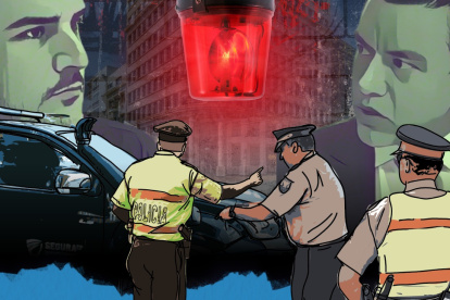 Ilustración para graficar este artículo sobre el patrullaje de Guayaquil.