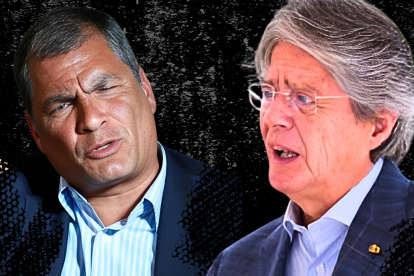 Rafael Correa y Guillermo Lasso protagonizaron un enfrentamiento en X.