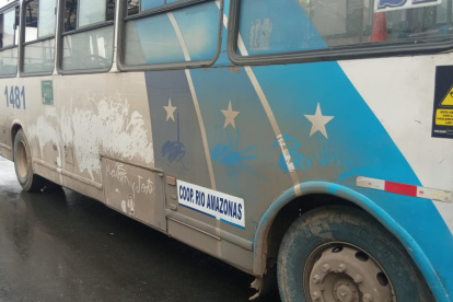 Buses con irregularidades fueron descubiertos en el operativo