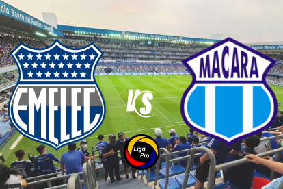 Emelec recibe a Macará en la tercera fecha de la LigaPro 2025.